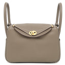 エルメス HERMES リンディ26 エトゥープ トリヨンクレマンス 2WAYバッグ ゴールド金具 新品 未使用 グレージュ