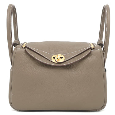 エルメス HERMES リンディ26 エトゥープ トリヨンクレマンス 2WAYバッグ ゴールド金具 新品 未使用 グレージュ