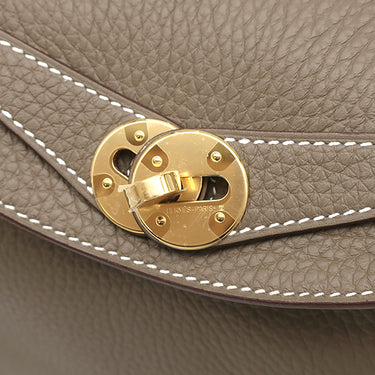 エルメス HERMES リンディ26 エトゥープ トリヨンクレマンス 2WAYバッグ ゴールド金具 新品 未使用 グレージュ