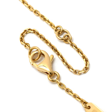 ヴァンクリーフアーペル Van Cleef & Arpels ヴィンテージ アルハンブラ ペンダント VCARA45800 ブラック×イエローゴールド K18YG オニキス ネックレス 黒 Au750 18K オニキス