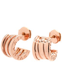 ブルガリ BVLGARI B-zero1 ビーゼロワン ピンクゴールド K18PG ピアス BVLGARI 750 18K PG