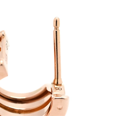 ブルガリ BVLGARI B-zero1 ビーゼロワン ピンクゴールド K18PG ピアス BVLGARI 750 18K PG