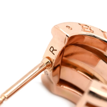 ブルガリ BVLGARI B-zero1 ビーゼロワン ピンクゴールド K18PG ピアス BVLGARI 750 18K PG