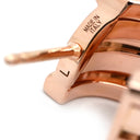 ブルガリ BVLGARI B-zero1 ビーゼロワン ピンクゴールド K18PG ピアス BVLGARI 750 18K PG