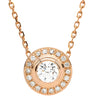 カルティエ Cartier ダムール ピンクゴールド K18PG ダイヤモンド ネックレス ダイヤモンド 18K 750 PG RG パヴェダイヤ