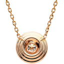 カルティエ Cartier ダムール ピンクゴールド K18PG ダイヤモンド ネックレス ダイヤモンド 18K 750 PG RG パヴェダイヤ