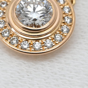 カルティエ Cartier ダムール ピンクゴールド K18PG ダイヤモンド ネックレス ダイヤモンド 18K 750 PG RG パヴェダイヤ