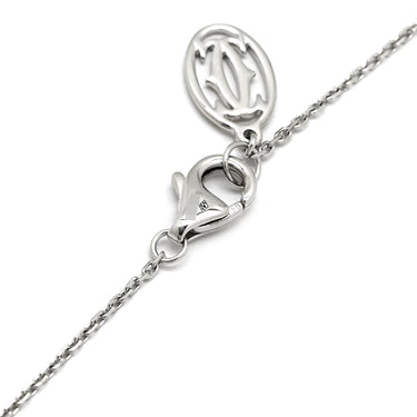 カルティエ Cartier ダムール LM N7406700 ホワイトゴールド K18WG ダイヤモンド ネックレス Cartier ダイヤモンド 18K Au750 WG