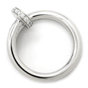 カルティエ Cartier ジュストアンクル ダイヤ B4092700 ホワイトゴールド K18WG ダイヤモンド #51(JP11) リング 指輪 750 18K WG 11号