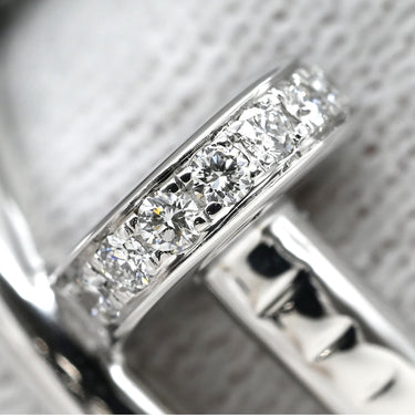 カルティエ Cartier ジュストアンクル ダイヤ B4092700 ホワイトゴールド K18WG ダイヤモンド #51(JP11) リング 指輪 750 18K WG 11号