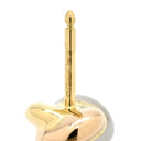 カルティエ Cartier ベビートリニティ B8027100 ホワイトゴールド×イエローゴールド×ピンクゴールド K18YG K18PG K18WG ダイヤモンド ピアス 1Pダイヤ 18K 750 YG PG WG