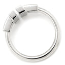 ティファニー Tiffany & Co ダイヤモンド ターコイズ ワイヤーリング 64028146 ホワイトゴールド K18WG ダイヤモンド ターコイズ リング 指輪 T＆Co. Au750 18K 18金 Tワイヤー 10号