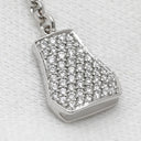 エルメス HERMES ケリー クロシェット H221513B 00 ホワイトゴールド K18WG ダイヤモンド ピアス ダイヤ パヴェ ホワイトゴールド Au750 18K 18金 ドロップ スイング