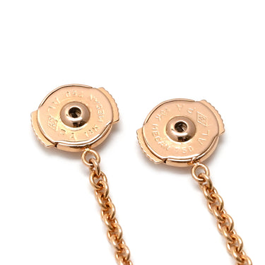 エルメス HERMES シェーヌダンクル ミニ パンク H217531B 00 ローズゴールド K18PG ピアス ピンクゴールド ローズ Au750 18K 18金 ドロップ スイング