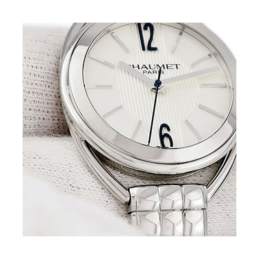 腕時計 ショーメ CHAUMET リアン W23610-01A クオーツ レディース シルバー バー アラビア