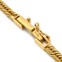 喜平 KIHEI K18 18金 18.5cm 5.1g 12面 トリプル イエローゴールド K18YG ブレスレット 造幣局検定マーク ショッピングローン対応していません