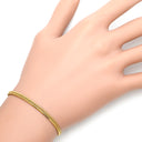 喜平 KIHEI K18 18金 18.5cm 5.1g 12面 トリプル イエローゴールド K18YG ブレスレット 造幣局検定マーク ショッピングローン対応していません