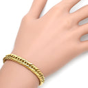 喜平 KIHEI K18 18金 19.5cm 29.4g 12面 トリプル イエローゴールド K18YG ブレスレット 造幣局検定マーク ショッピングローン対応していません