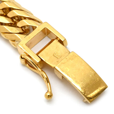 喜平 KIHEI K18 18金 20.5cm 50.1g 12面 トリプル イエローゴールド K18YG ブレスレット 造幣局検定マーク ショッピングローン対応していません