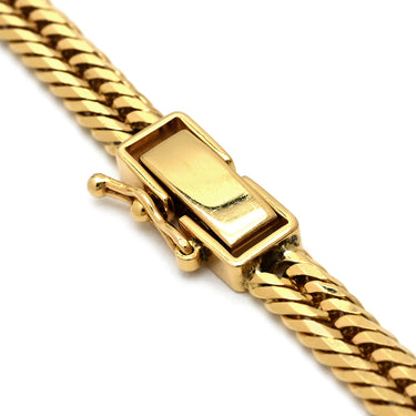 喜平 KIHEI K18 18金 25.5cm 13.6g 12面 トリプル イエローゴールド K18YG ブレスレット 造幣局検定マーク ショッピングローン対応していません