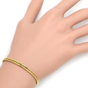 喜平 KIHEI K18 18金 25.5cm 13.6g 12面 トリプル イエローゴールド K18YG ブレスレット 造幣局検定マーク ショッピングローン対応していません