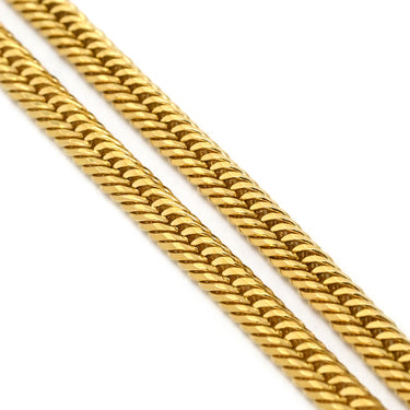 喜平 KIHEI K18 18金 45.5cm 9.3g 12面 トリプル イエローゴールド K18YG ネックレス 造幣局検定マーク ※ショッピングローン対応していません