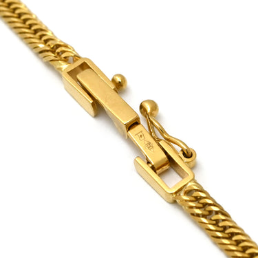 喜平 KIHEI K18 18金 45.5cm 9.3g 12面 トリプル イエローゴールド K18YG ネックレス 造幣局検定マーク ※ショッピングローン対応していません