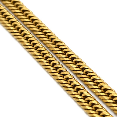 喜平 KIHEI K18 18金 55.5cm 22.6g 12面 トリプル イエローゴールド K18YG ネックレス 造幣局検定マーク ※ショッピングローン対応していません