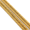 喜平 KIHEI K18 18金 60.3cm 30.4g 12面 トリプル イエローゴールド K18YG ネックレス 造幣局検定マーク ※ショッピングローン対応していません