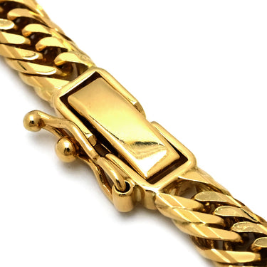 喜平 KIHEI K18 18金 18cm 10.6g 16面 トリプル イエローゴールド K18YG ブレスレット 造幣局検定マーク ショッピングローン対応していません