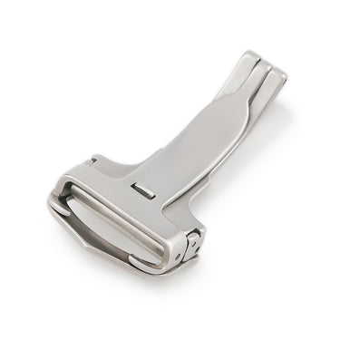 カルティエ Cartier 純正 シルバー ステンレススチール 腕時計パーツ 18mm幅対応 Dバックル ステンレス スチール フォールディング パーツ 替え 交換 予備 シルバー 銀