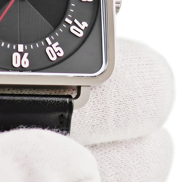 腕時計 エルメス HERMES カレ アッシュ 38mm TI2.710 W045777WW00 自動巻き メンズ ブラック 黒 アラビア スクエア