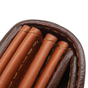 フェリージ Felisi クロコ型押し 3005-SA-001 ブラック×ブラウン レザー 長財布 黒 茶