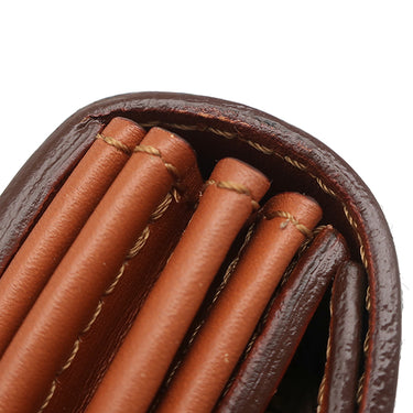 フェリージ Felisi クロコ型押し 3005-SA-001 ブラック×ブラウン レザー 長財布 黒 茶