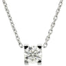 カルティエ Cartier C ドゥ カルティエ ダイヤモンド ペンダント N7413300 ホワイトゴールド K18WG ダイヤモンド ネックレス 750WG Au750 18金 1Pダイヤ ブリリアントカット
