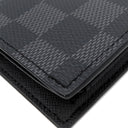 ルイヴィトン LOUIS VUITTON ポルトフォイユ マルコ NM N63336 ダミエグラフィット ダミエグラフィットキャンバス 二つ折り財布 黒 グレー