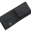 ルイヴィトン LOUIS VUITTON ポルトフォイユ マルコ NM N63336 ダミエグラフィット ダミエグラフィットキャンバス 二つ折り財布 黒 グレー