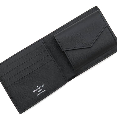 ルイヴィトン LOUIS VUITTON ポルトフォイユ マルコ NM N63336 ダミエグラフィット ダミエグラフィットキャンバス 二つ折り財布 黒 グレー