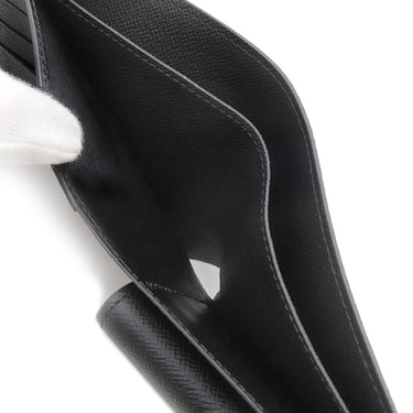 ルイヴィトン LOUIS VUITTON ポルトフォイユ マルコ NM N63336 ダミエグラフィット ダミエグラフィットキャンバス 二つ折り財布 黒 グレー