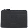 ルイヴィトン LOUIS VUITTON コインカード ホルダー M82245 ブラック レザー モノグラムシャドウ コインケース ブラック金具 黒