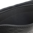 ルイヴィトン LOUIS VUITTON コインカード ホルダー M82245 ブラック レザー モノグラムシャドウ コインケース ブラック金具 黒