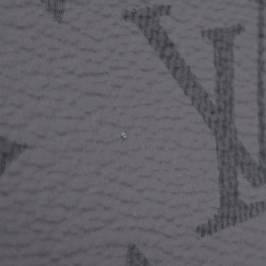 ルイヴィトン LOUIS VUITTON ポシェット クレ M80905 モノグラムエクリプス モノグラムキャンバス モノグラムエクリプスキャンバス モノグラムエクリプスリバースキャンバス コインケース シルバー金具 小銭入れ キーチェーン付き 黒 グレー