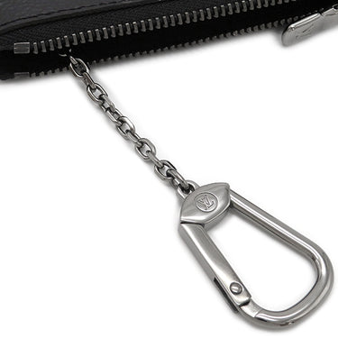 ルイヴィトン LOUIS VUITTON ポシェット クレ M80905 モノグラムエクリプス モノグラムキャンバス モノグラムエクリプスキャンバス モノグラムエクリプスリバースキャンバス コインケース シルバー金具 小銭入れ キーチェーン付き 黒 グレー