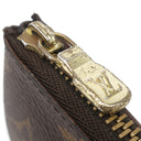ルイヴィトン LOUIS VUITTON ポシェット クレ M62650 モノグラム モノグラムキャンバス コインケース ゴールド金具 茶 キーチェーン付き