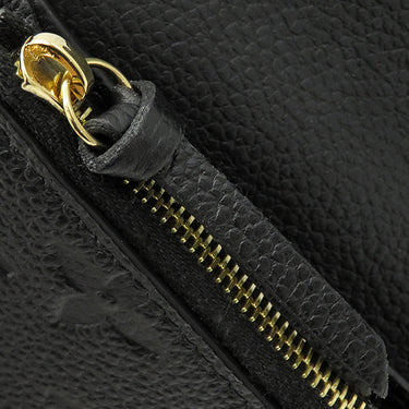 ルイヴィトン LOUIS VUITTON ポルトモネ ロザリ M81455 ノワール モノグラムアンプラント コインケース ゴールド金具 黒 小銭入れ カードケース