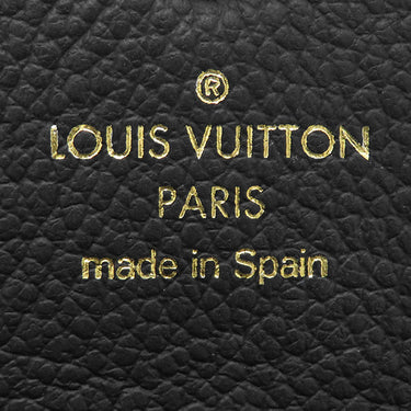 ルイヴィトン LOUIS VUITTON ポルトモネ ロザリ M81455 ノワール モノグラムアンプラント コインケース ゴールド金具 黒 小銭入れ カードケース