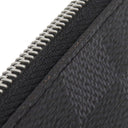 ルイヴィトン LOUIS VUITTON カードキーケース ポシェット クレ N60155 ダミエグラフィット ダミエグラフィットキャンバス コインケース シルバー金具 小銭入れ 黒 キーチェーン付き