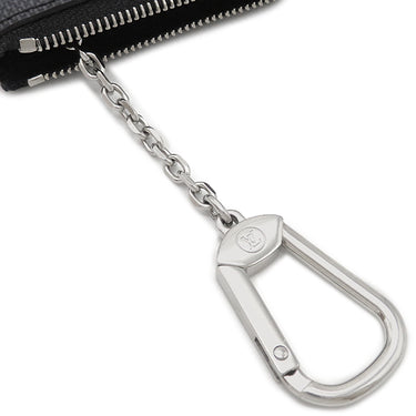 ルイヴィトン LOUIS VUITTON カードキーケース ポシェット クレ N60155 ダミエグラフィット ダミエグラフィットキャンバス コインケース シルバー金具 小銭入れ 黒 キーチェーン付き