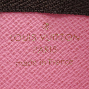 ルイヴィトン LOUIS VUITTON カードキーケース ポシェット クレ M81639 モノグラム モノグラムキャンバス コインケース ゴールド金具 茶 キーチェーン付き ヴィヴィエンヌ