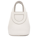 エルメス HERMES インザループ18 グリペール トリヨンクレマンス ヴォースイフト ハンドバッグ ゴールド金具 白